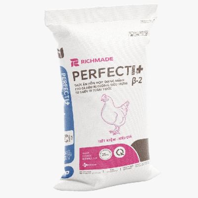 PERFECT PLUS+ GÀ HẬU BỊ GIỐNG SIÊU TRỨNG β-2