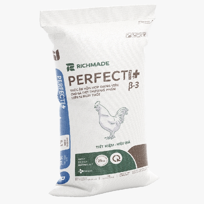 PERFECT PLUS+ GÀ THỊT THƯƠNG PHẨM β-3